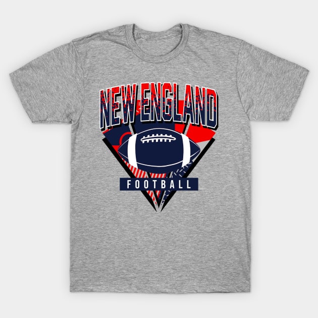 New England Football Gameday T-Shirt by funandgames